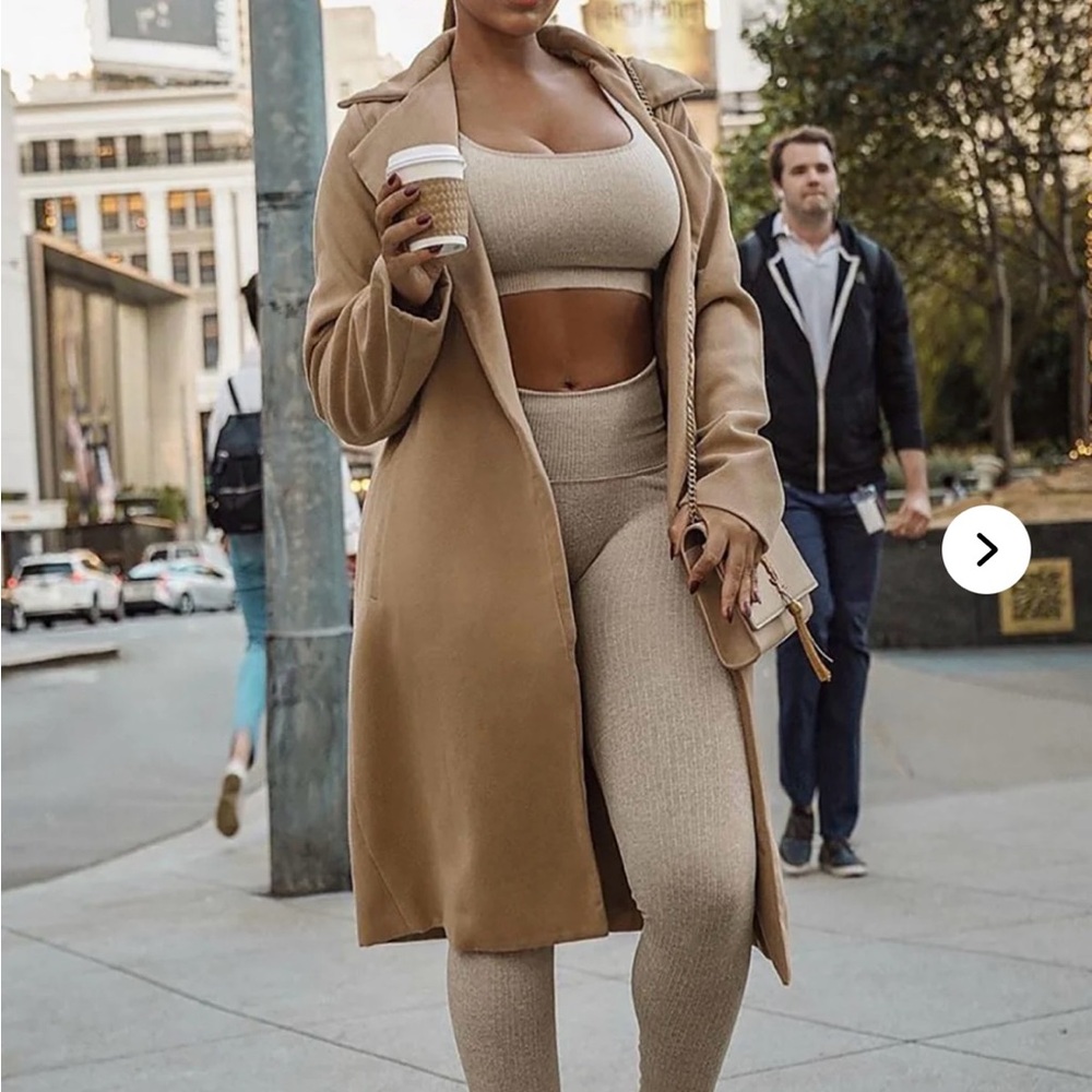 Upper East Side Coat - Camel